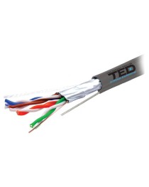 Cablu FTP CAT 5E Cupru 0.5mm sufa 305m TED ELECTRIC